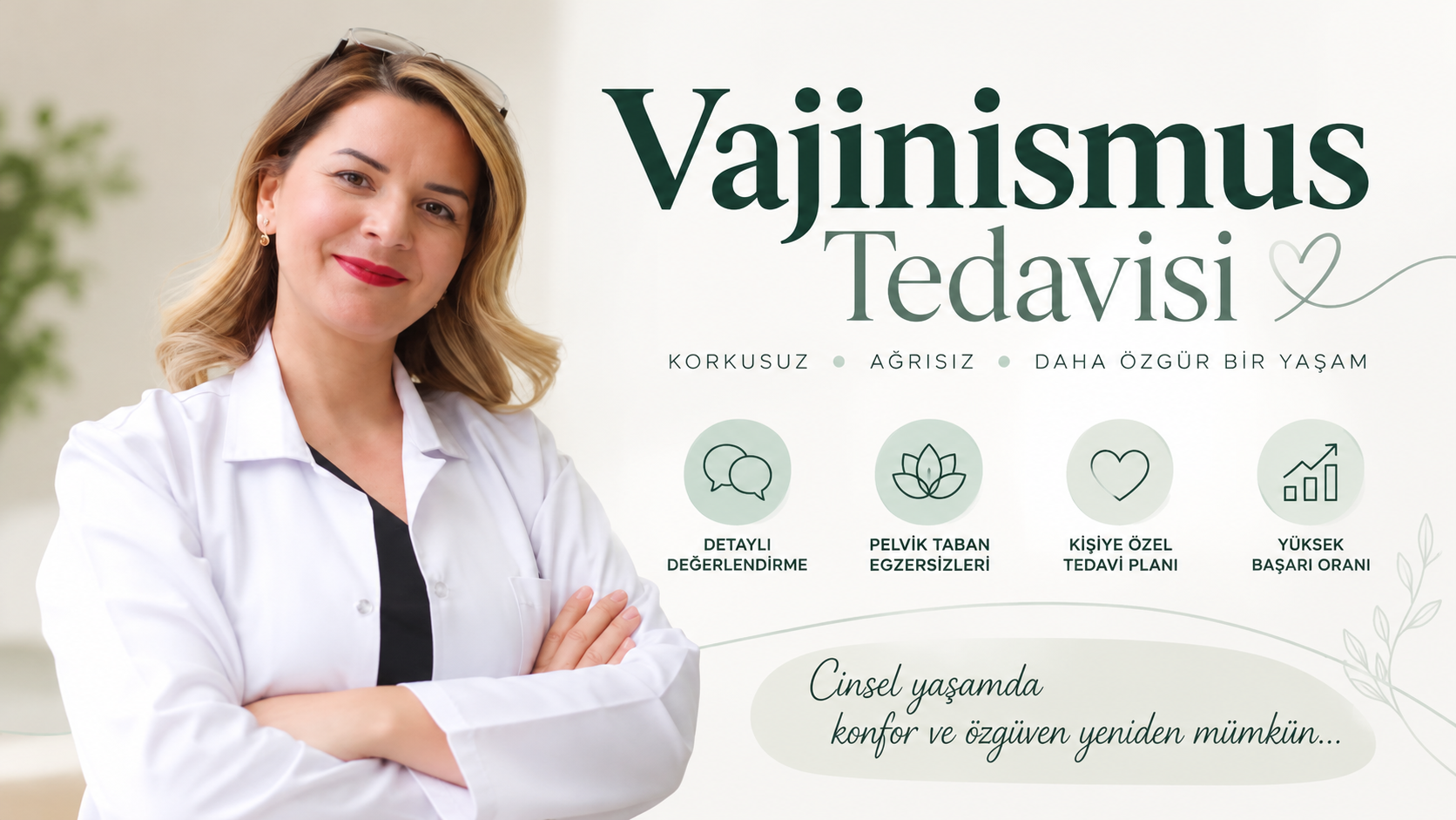 Antalya vajinismus tedavisi bilgilendirme görseli Doç. Dr. Işıl Köleli